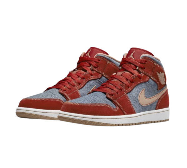 Air Jordan 1 Mid “Denim” Levi's - Image 2