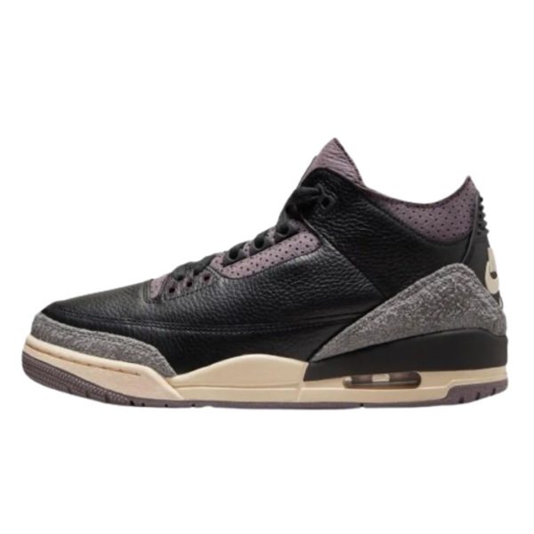 Air Jordan 3 Black Flat Pewter