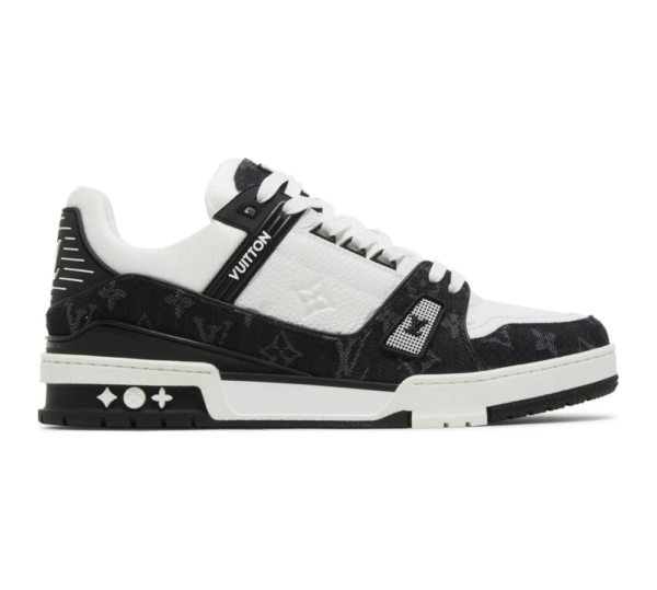 Louis Vuitton LV Trainer White Black - Image 3