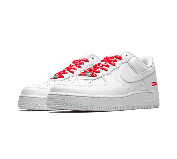 Nike Air Force 1 White Supreme - Image 2