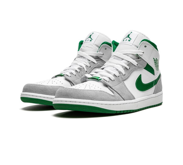 Jordan 1 Mid SE Grey Green - Image 2