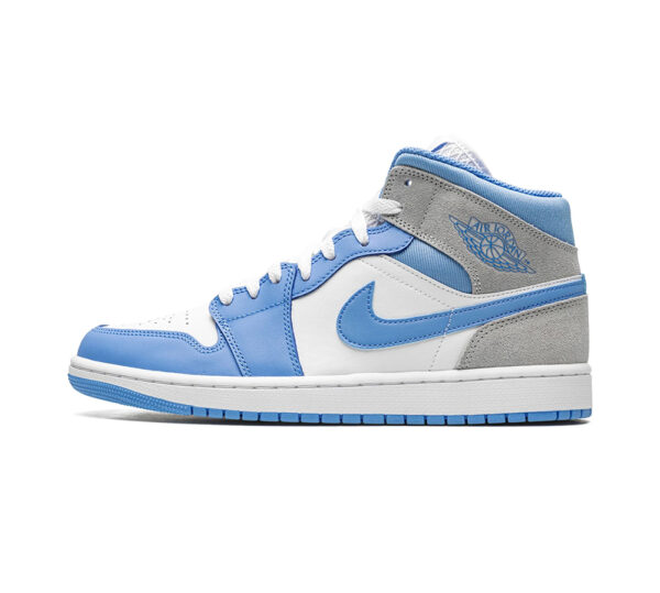 Jordan 1 Mid University Blue Grey