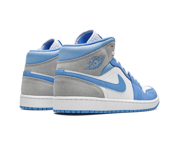 Jordan 1 Mid University Blue Grey - Image 3