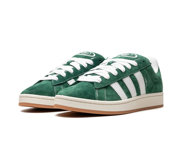 Adidas Campus 00s Dark Green Cloud White - Image 2