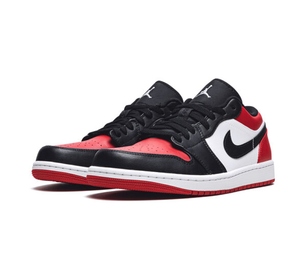 Jordan 1 Low Bred Toe - Image 2