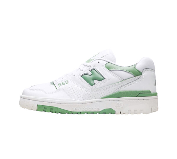 New Balance 550 White Mint Green