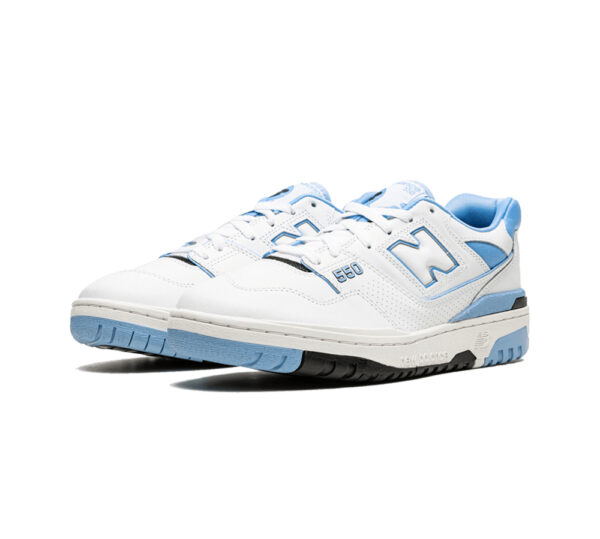 New Balance 550 UNC White University Blue - Image 2