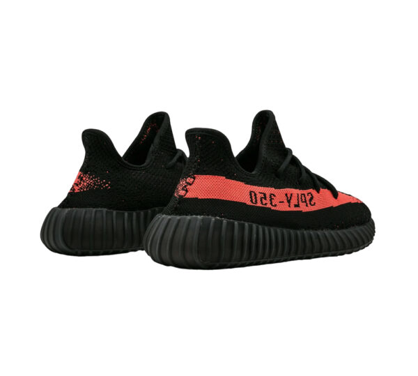 Yeezy Boost 350 V2 Core Black Red - Image 3