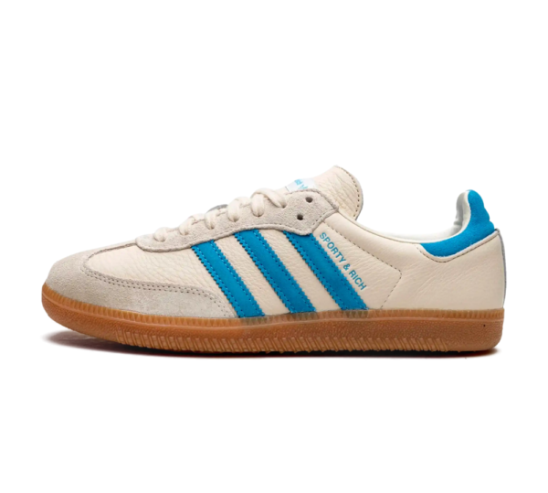 Adidas Samba OG x Sporty & Rich Cream Blue