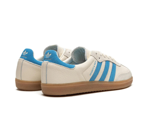 Adidas Samba OG x Sporty & Rich Cream Blue - Image 3