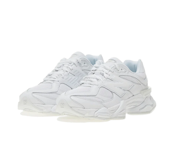 New Balance 9060 Triple White - Image 2