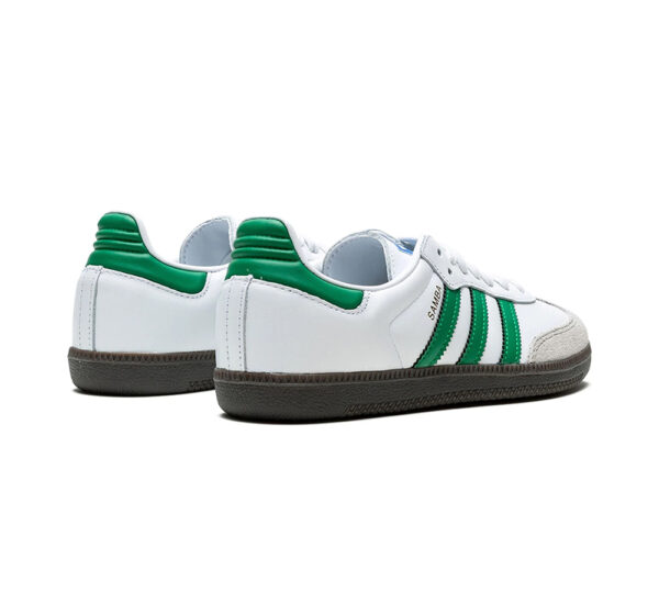 adidas Samba OG Footwear White Green - Image 3