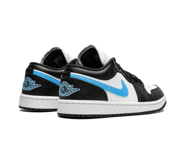 Air Jordan 1 Low Black University Blue White - Image 3