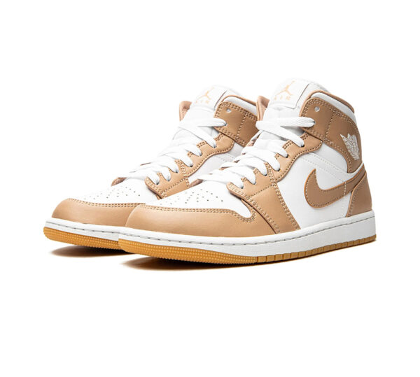 Jordan 1 Mid Tan Gum - Image 2