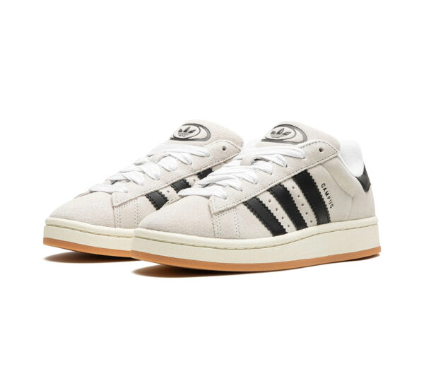 adidas Campus 00s Crystal White Core Black - Image 2